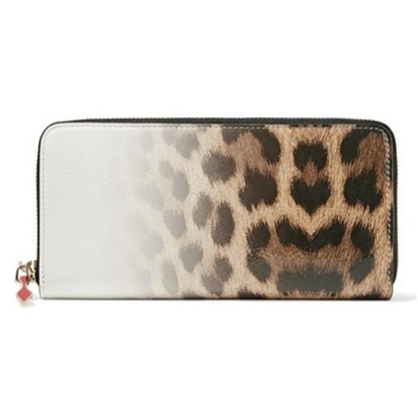 最新作ルブタン 財布 コピーPANETTONE LEOPARD WALLET 長財布 7042707